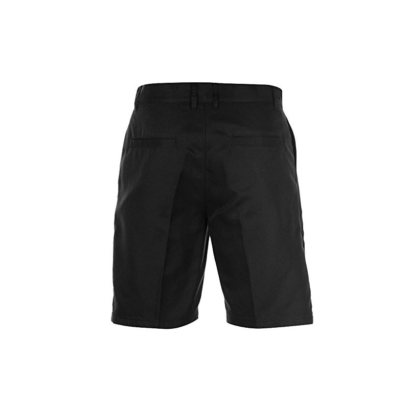 Slazenger Mens Golf Shorts Button Fastening (Black, 34)