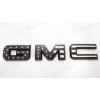 Auto Front Only Black USA Flag Emblem Overlay 2019-2025 GMC