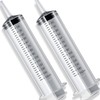 2 Pack 150ml Large Syringes Big Syringes, Large Garden Syringe