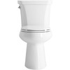 Kohler K-4774-0 Brevia Elongated White Toilet Seatwith Quick-Release Hinges And