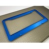 Special Edition Anodized Aluminum CAR License Plate Frames - Blue