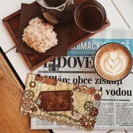 GLOBLELAND Gear Interface Tab Hole Cutting Dies for Card Making Bookmark Chain Corner Metal Die Cuts Cutting Dies Templates for Scrapbooking Journal Embossing Paper Craft Decor