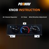 POBWAV 55055459AA Climate HVAC Control Module Compatible with 1998 1999