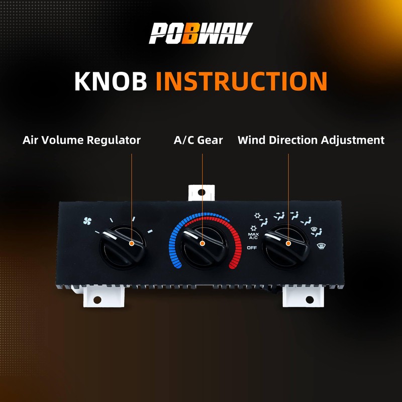 POBWAV 55055459AA Climate HVAC Control Module Compatible with 1998 1999