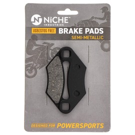 NICHE Semi-Metallic Brake Pad Set for Polaris Trail Blazer Scrambler Sport 250 400 2203452 2201398 2200465 2202412