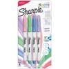 Sharpie S-Note Resaltador/Marcador de Texto Creativo, Punta Cincel, Surtidos, 4