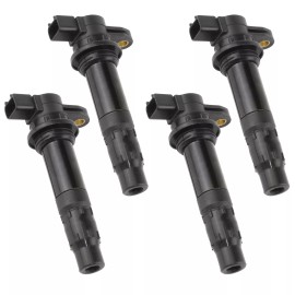 Caltric Ignition Coil for Yamaha FX1100 Waverunner Fx 1100 Cruiser HO 2005 2007 4-Pack