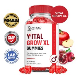 Justified Vital-grow-xl Gomitas 1000mg Acv Veganas