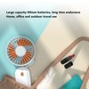 Portable Neck Fan Mini Hanging Handheld 3 Speed Battery Operated