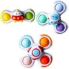 TITAIN GINDO 3PCS Pop up Suction Cup Spinner Toys |