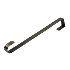 Sattiyrch 12" Wreath Hanger for Front Door,Steel Over The Door Hook for Door Decoration,Bronze