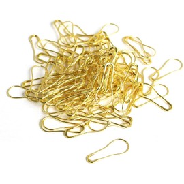 MARZEN PRODUCTS F2-102 Knitting Pins, 0.8 inches (21 mm), Gold, Pack of 100