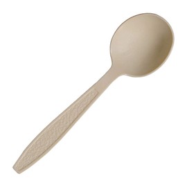 Daxwell Plastic Soup Spoons, Heavyweight Polystyrene (PS), Champagne, A10000870 (Case of 1,000)