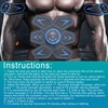 Abdominal Training Device Smart Patch EMS Technology Lazy Home Fitness