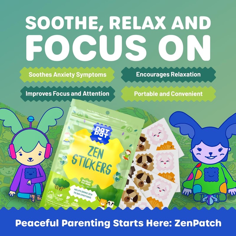 The Natural Patch Co. NATPAT BuzzPatch Zen Patch Mood Calming