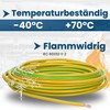 Kalitec 10 Metres H07V-K 1.5 mm² Green/Yellow Wiring Cable, Flexible