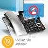 AT&T CL84307 Dect 6.0 Expandable Corded/Cordless Phone with Smart Call