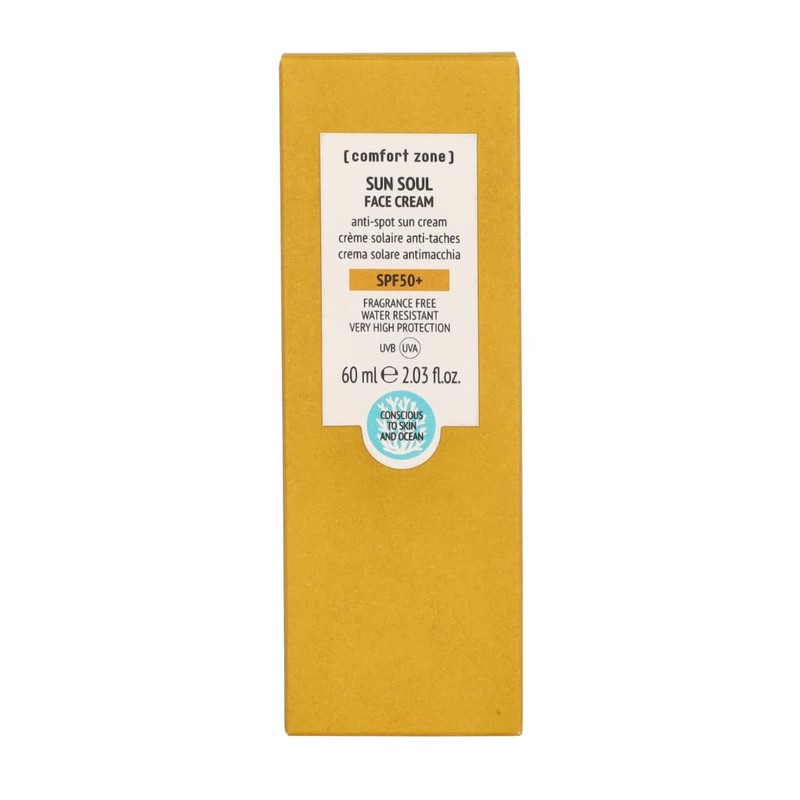 Comfort Zone, Sun Soul Face Cream SPF50+, 60 ml.