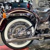 WSays Softail Rear Engine Guard Highway Saddlebag Crash Bar Compatible