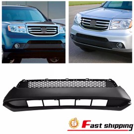 YLT AUTO Fits 2012 2013 2014 2015 Honda Pilot Front Bumper Grille Lower Mesh 71103-SZAA50