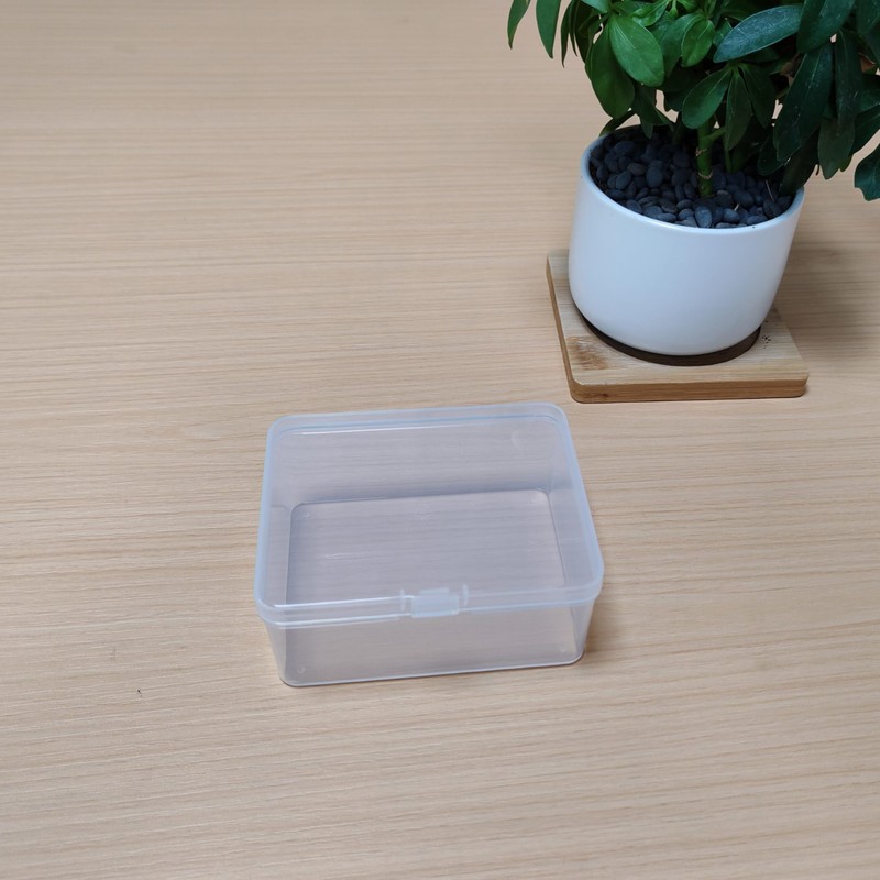 ADERBAKS 4PCS Game Card Storage Box, Clear Plastic UNO Card