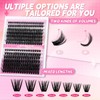 Lash Clusters 60D+80D Eyelash Clusters 3D Effect lashes clusters D