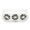 3-Fan Car Exhaust Fan USB Air Circulation Fan Ventilator Silent