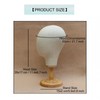 zalati Canvas Mannequin Head Block Wig Head for Wig/Hat/Jewelry Making,