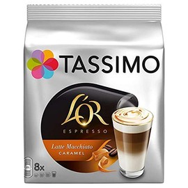 Tassimo L'Or Latte Macchiato Caramel pack of 2, 2 x 16 T-Discs