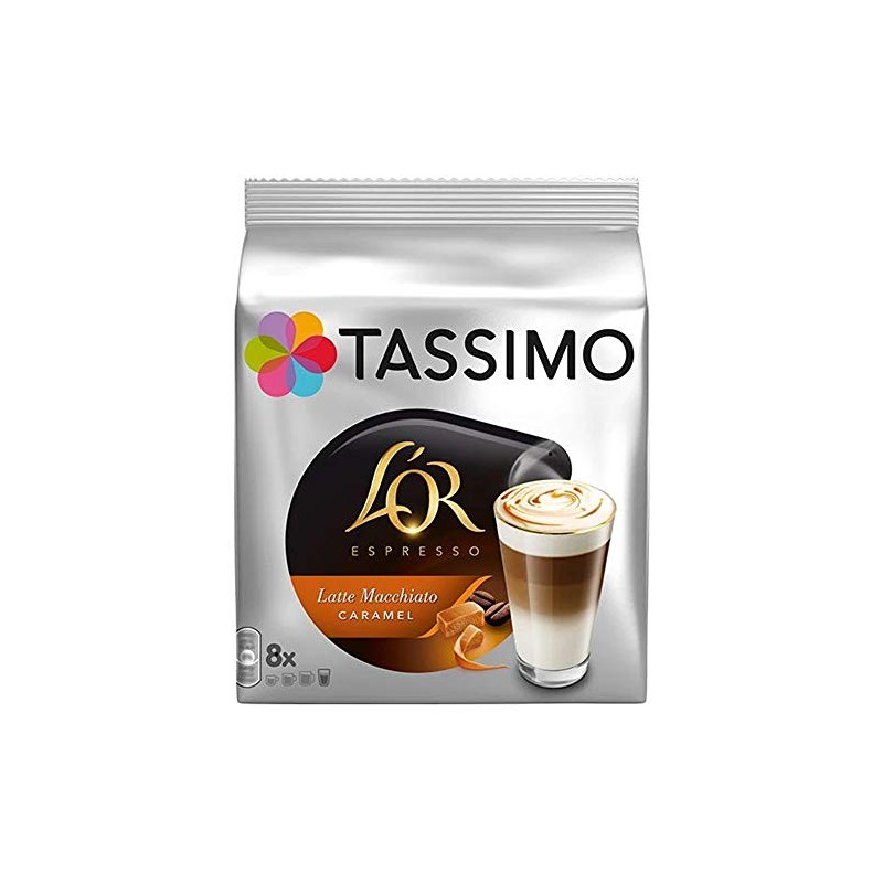 Tassimo L'Or Latte Macchiato Caramel pack of 2, 2 x