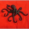 Ajuny Decorative Wrought Iron Black Wall Hanging Key Hook Holder