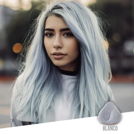 KÜÜL - Color System Funny Colors Tinte Semipermanente Cabello Color Blanco Fantasía 90 ml, con Aceite de Coco, Filtro UV y Colágeno, Prolonga Intensidad del Color, Aporta Hidratación, Brillo y Sedosidad