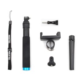 For GoPro Hero 7 6 5 4 Aluminum Selfie Stick Holder Tripod Phone Strap For GoPro Hero 7 6 5 4 Camera G