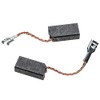 vhbw 2 x Carbon Brush Motor Carbon Abrasive Carbon 20