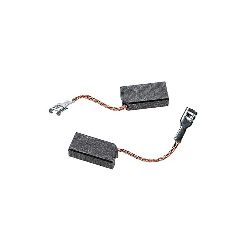 vhbw 2 x Carbon Brush Motor Carbon Abrasive Carbon 20