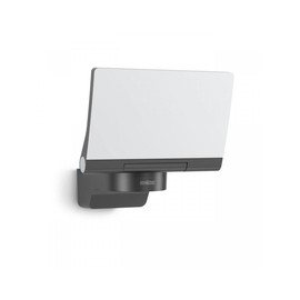 Steinel LED Spotlight, XLED Home 2 SL, Graphite, 13 W Floodlight, Full Swivel, 1443 lm, for Driveway, Yard and Garden