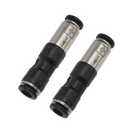 Create idea 2Pcs 6mm Quick-Plug Type One-Way Check Valve Flow Pneumatic Check Valve Air Compressed Check Valve Connectors Push to Connect Air Tube