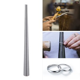 Ring Sizer Mandrel Measuring Tool Ring Sizer Metal Size Bar Metal Winding Ring Tool for Jewellery Making (25.5)