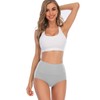 YaShaer Women's Underwear High Waist Cotton Briefs Ladies Panties Tummy