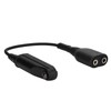 Goshyda Audio Cable Adapter, A58 K-Head 2Pin Walkie Talkie Audio