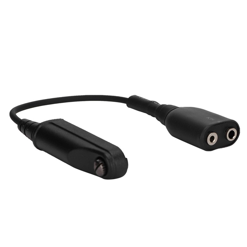 Goshyda Audio Cable Adapter, A58 K-Head 2Pin Walkie Talkie Audio
