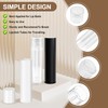 Zenihol BPA Free Empty Lip Balm Tubes Bulk, 50 Count