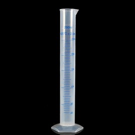 Measuring Cylinders 250ml Plastic Graduated Cylinder, Plastic Measuring Cylinder, Transparent Plastic Graduated Cylinder, Laboratory Measuring Tool, Liquid Volume Measuring Tool 1Pc
