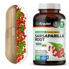 BIO KRAUTER Sarsaparilla Root Capsules - 1000 mg Strength -