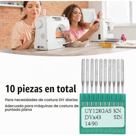 Agujas de Bordado y Máquina de Coser 90/14 Yosoo Yosoo53uw1zevhx de Alta Resistencia