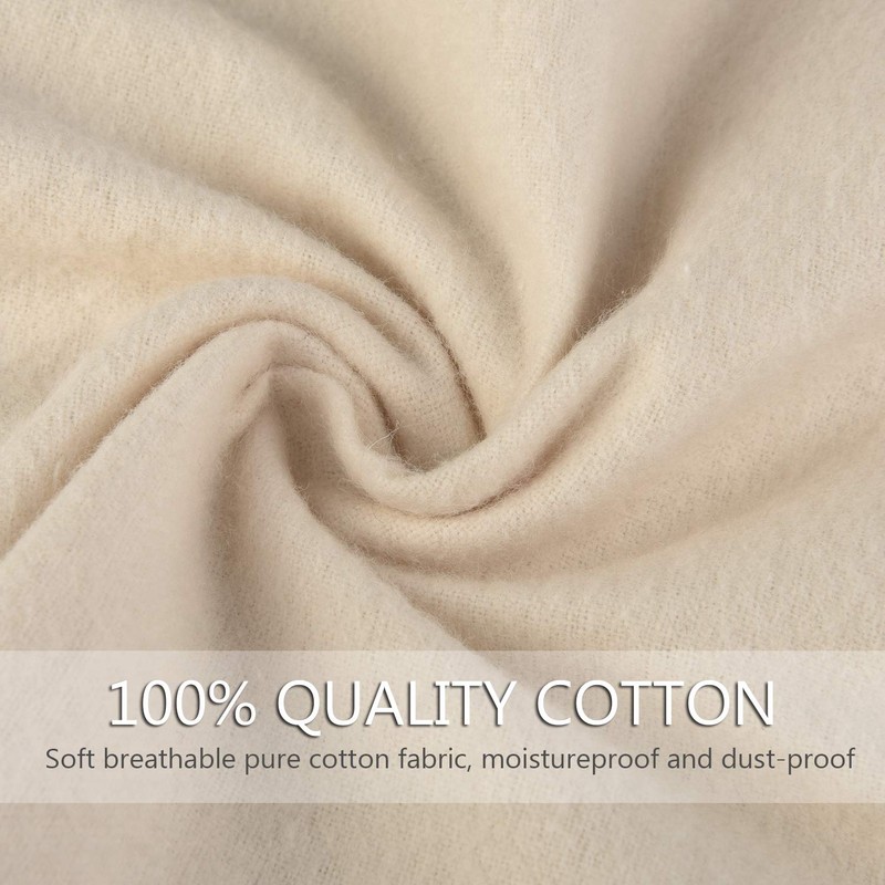 PlasMaller Shoe Storage Bags 100% Cotton with Drawstring For Men