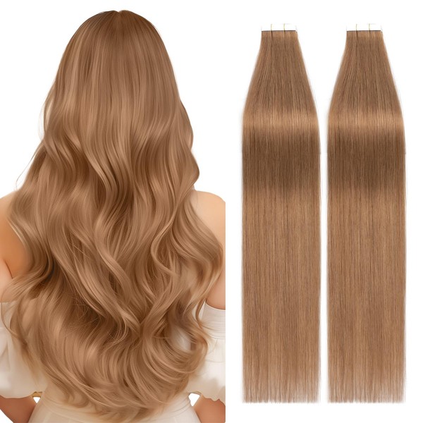 Tess Tape Extensions, Real Hair Tape-in Hair Extensions, Remy Human