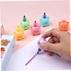 Tofficu 1 Set Bear Highlighter Bear Pens Pastel Highlighters Kawaii