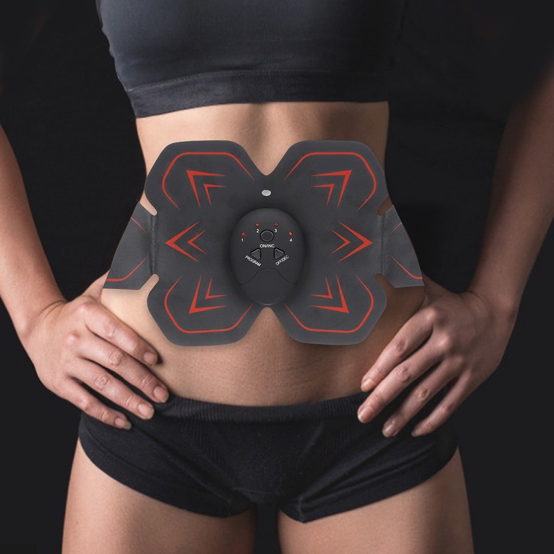 Intelligent Ems Waist Abdomen Massage Sticks Muscles Pad Fitness Instrument