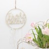 Papierdrachen Easter Wooden Ring – Easter Pendant Black – Reusable